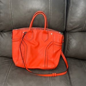 Milly bright orange purse